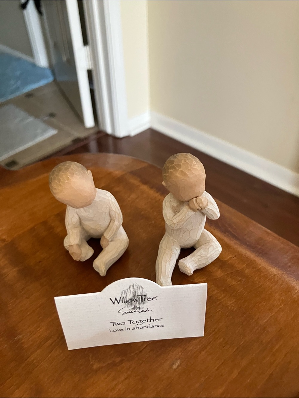 Willow Tree twins figurines